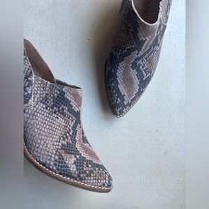 Lucky brand Snake half boots